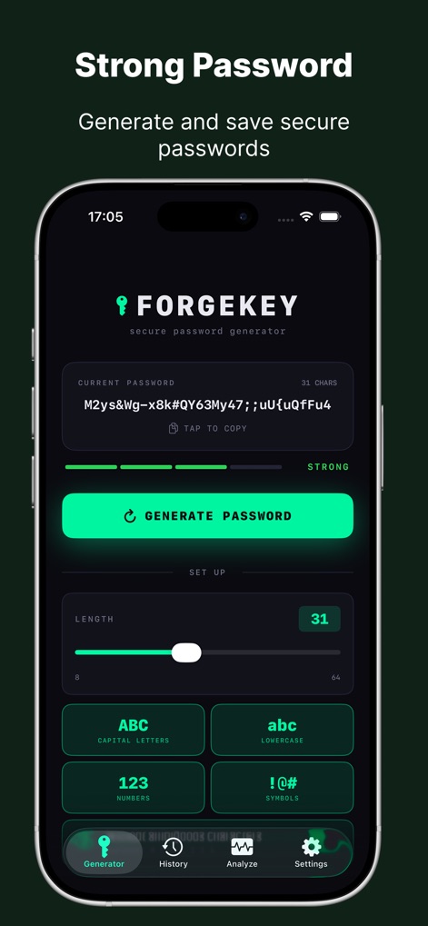 ForgeKey: Secure Password - App de Productividad | MWM