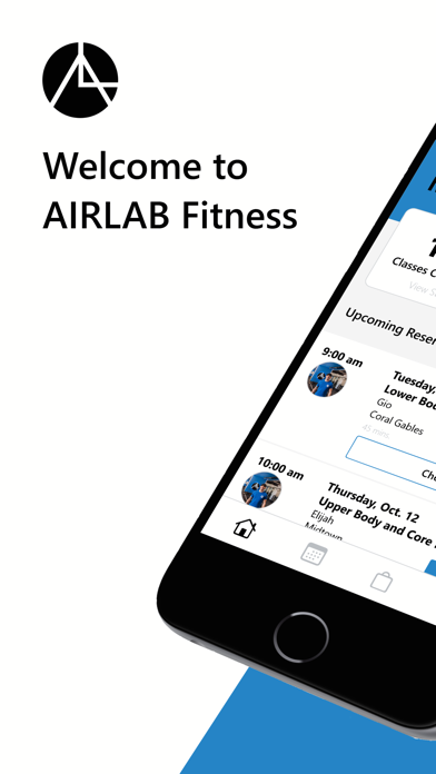 AIRLAB Fitness new iPhone screenshot 1 - Health & Fitness app