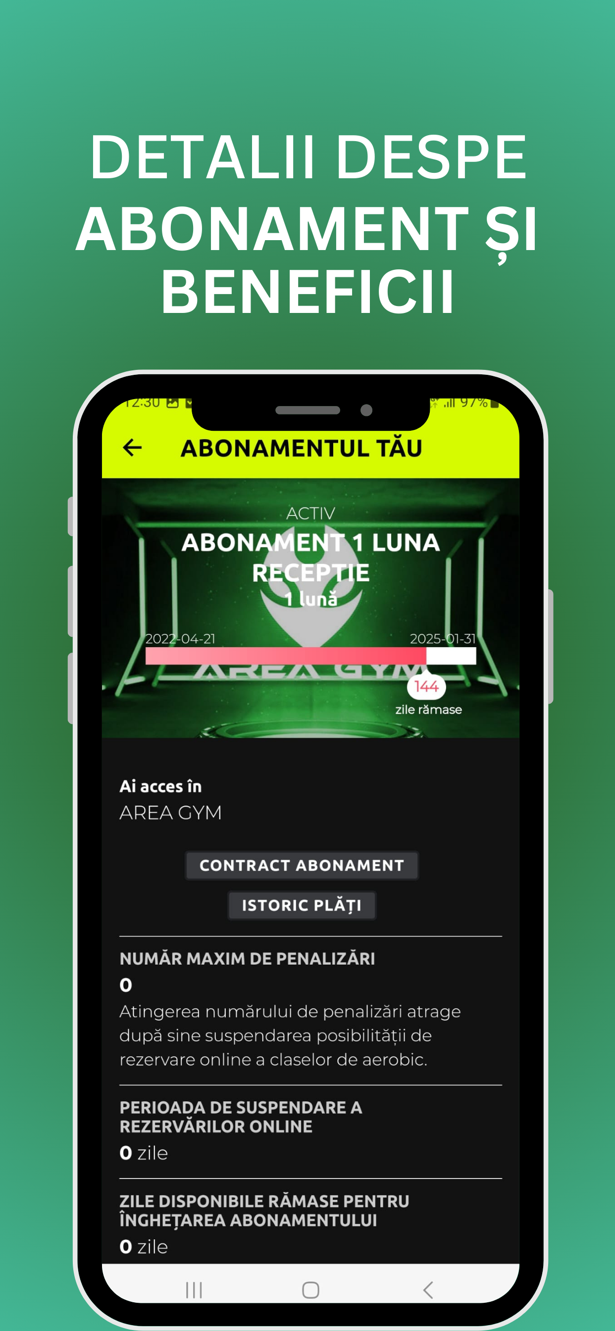 Area Gym screenshot 3