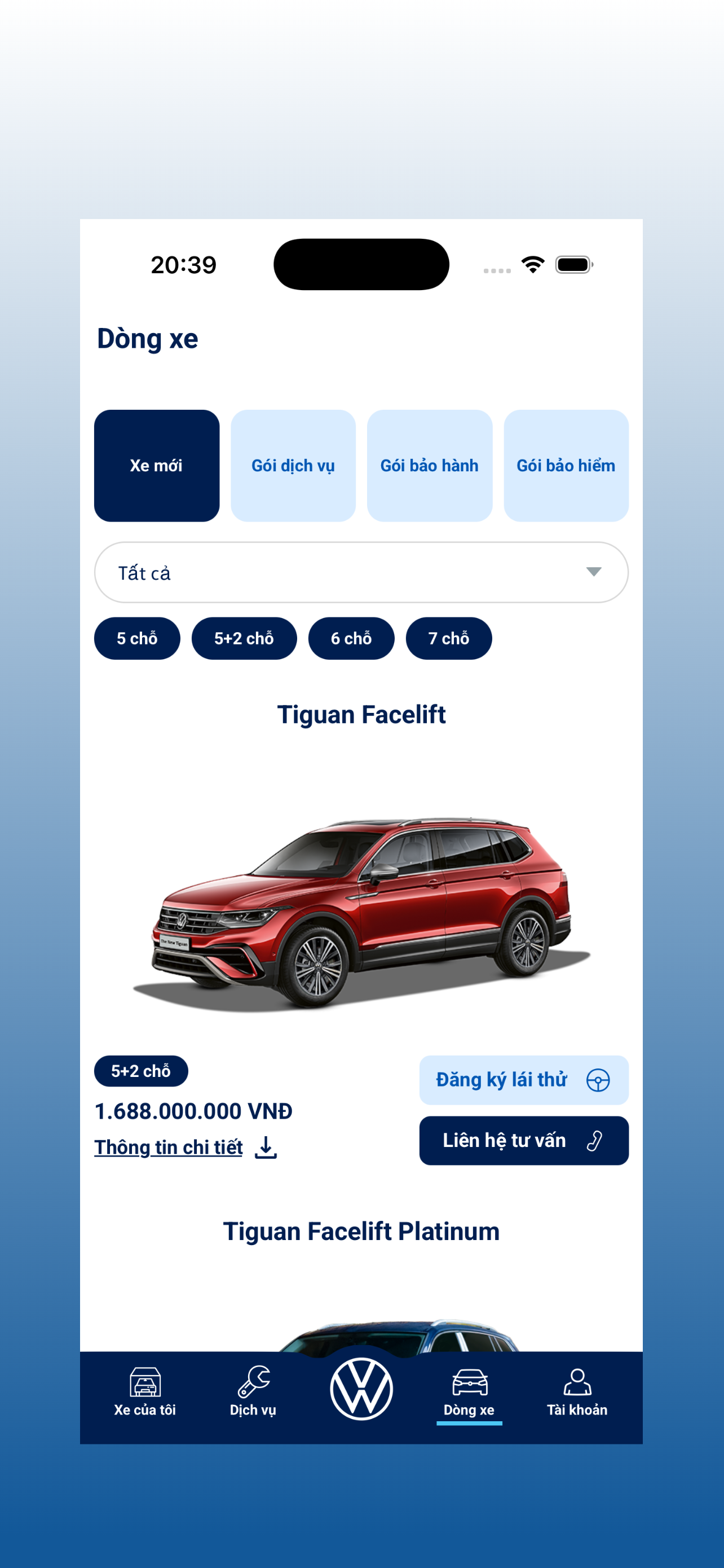 Volkswagen Connect screenshot 5