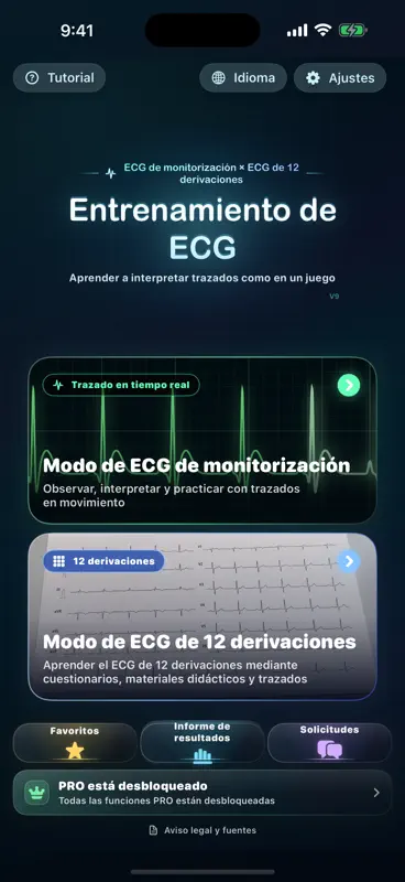 ECG: monitor y 12 derivaciones screenshot 8 of 10