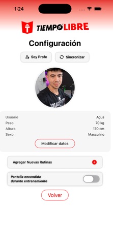 Tiempo Libre Gym screenshot