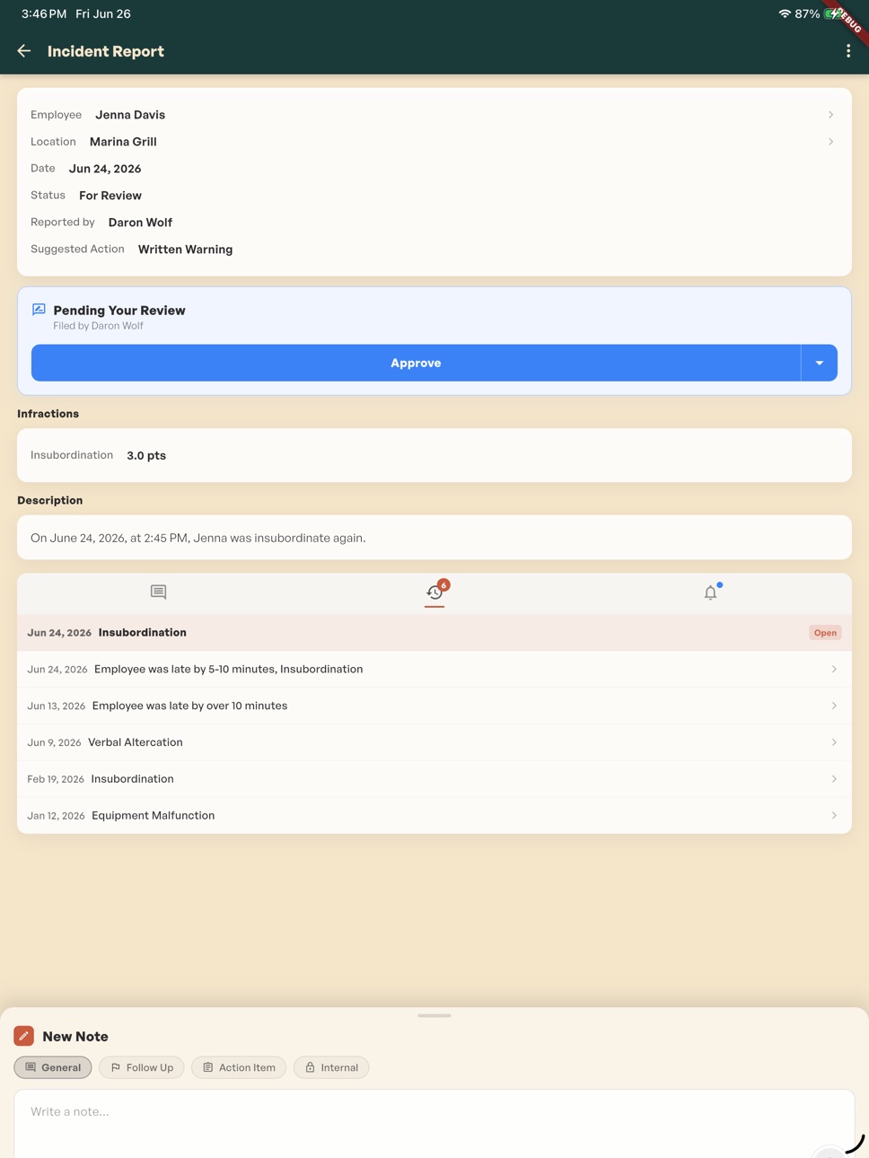 iPad screenshot