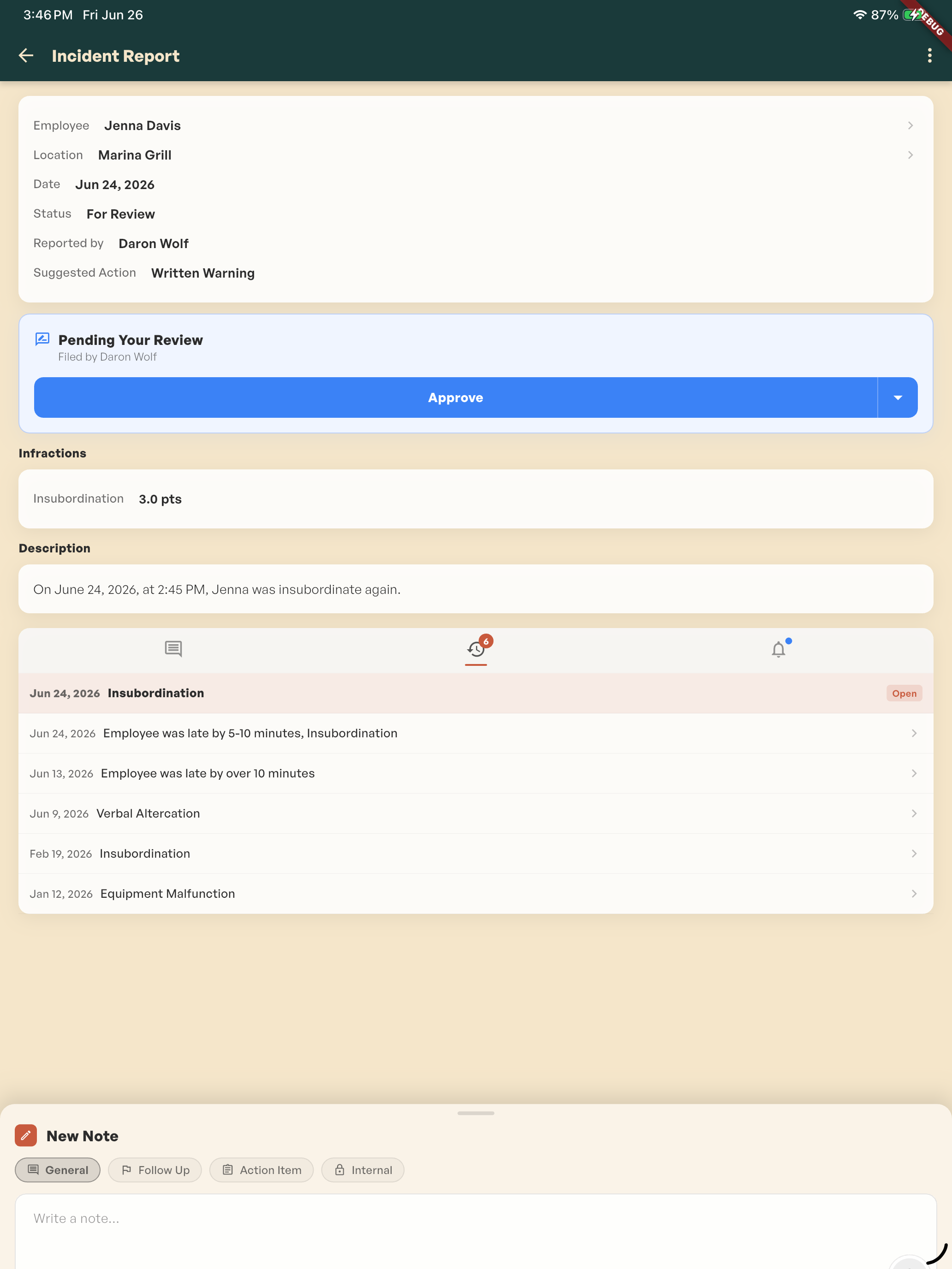 Comp Incident Management