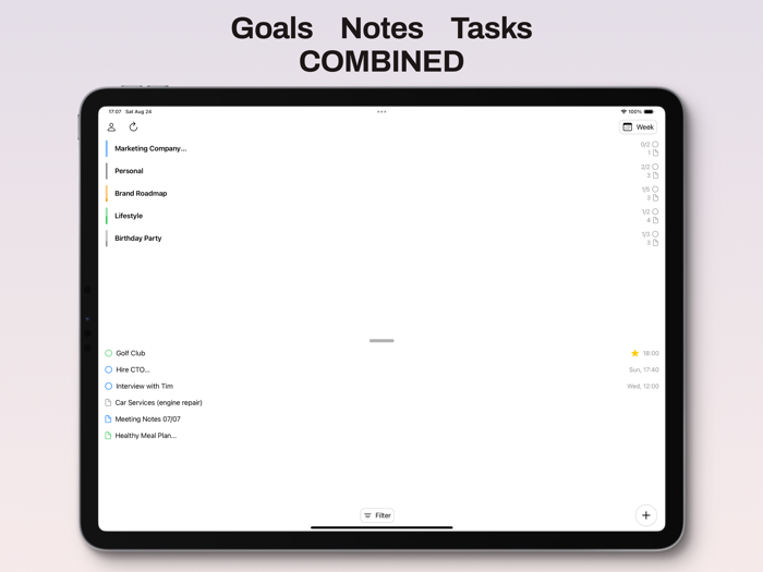 OrbiDeck  To-Do List, Notes