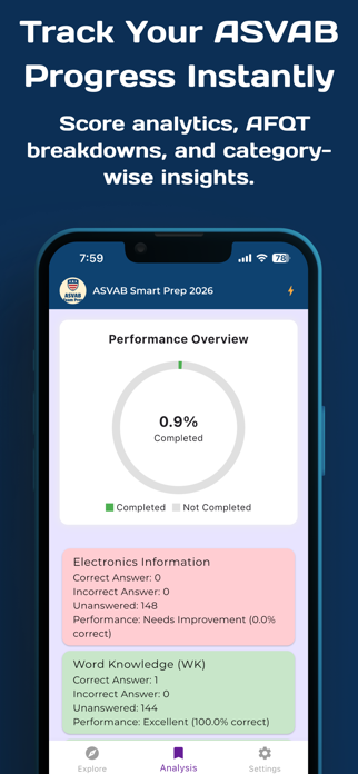 ASVAB Smart Prep 2026 Screenshot 7 of 10