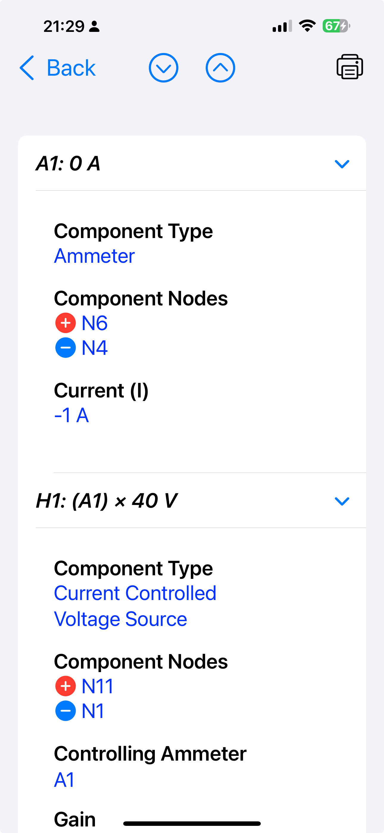 Circuit Calculator