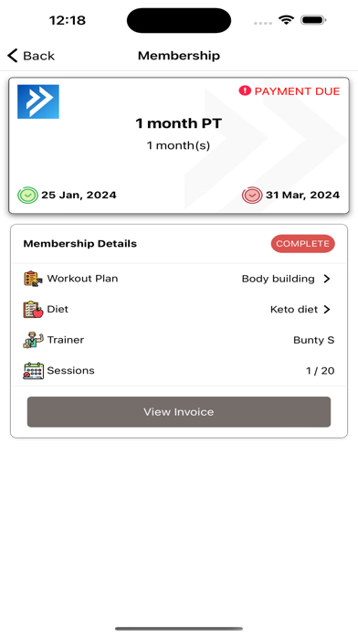 Screenshot #2 pour Corefit.Plus