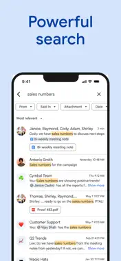 Google Chat screenshot 4