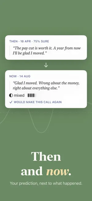Reckon: Decision Journal screenshot 4