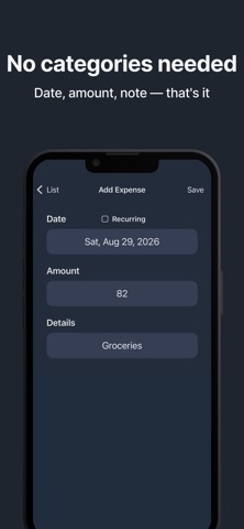 SpendMon - Expense Tracker Screenshot 5 of 6