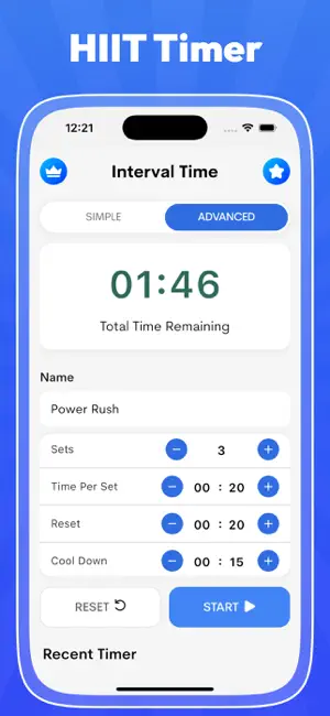 Interval Timer & Tabata Timer screenshot 3