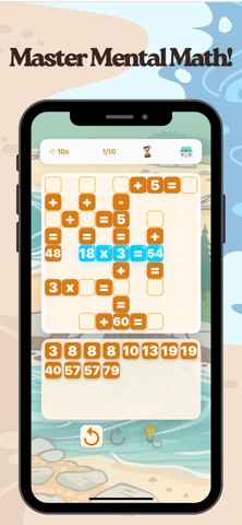 MathXTales - Math Crossword screenshot