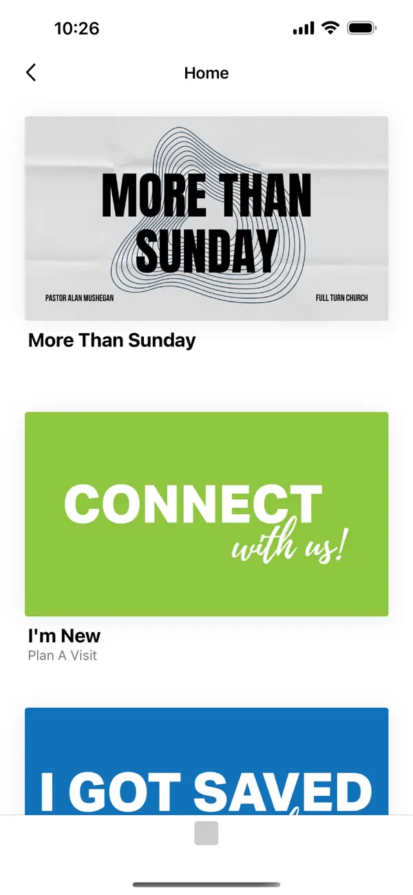 Screenshot #1 pour Fullturn Church