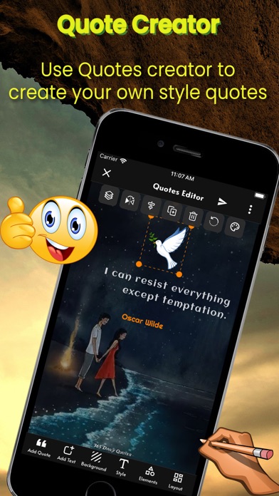 Motivation - 365 Daily Quotes iPhone screenshot 6 - Health & Fitness app