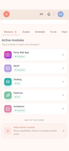 Sweetlify — Event Planner Screenshot 8 of 8
