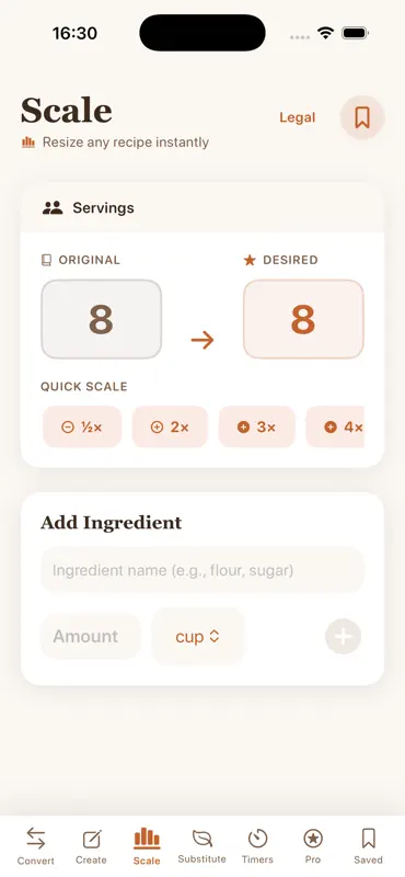 Tare: Kitchen Companion screenshot 5 of 10