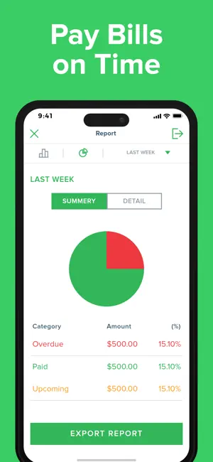 Bill Organizer screenshot 4
