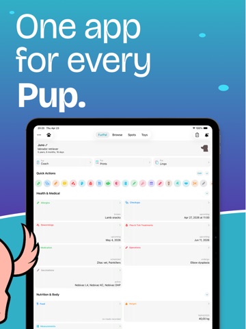 FurPal: Dog Health & Training iPad screenshot