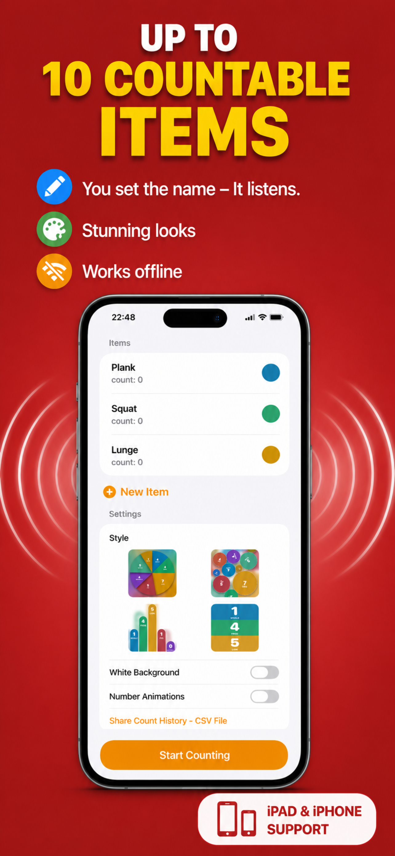 Voice Count Pro: Tally & Score