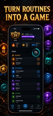 Level Up Habit Tracker Screenshot 1 of 10