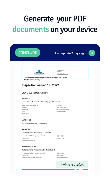 homePad App Rental inspection screenshot-5