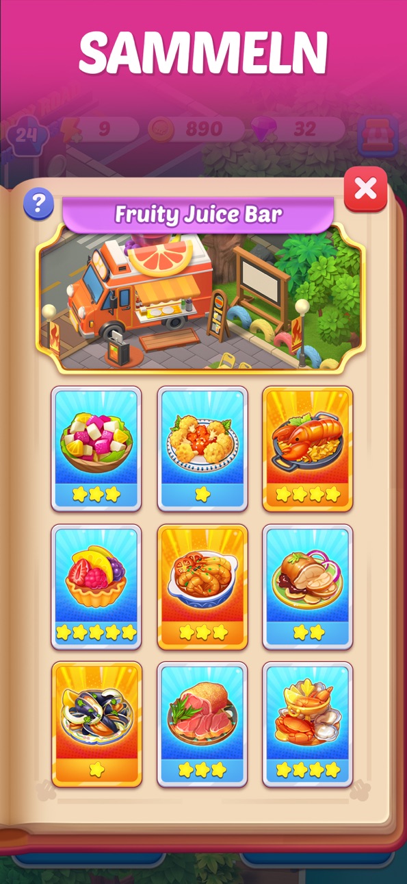 Merge Cooking® iOS Mod IPA screenshot 4 - iOS game interface