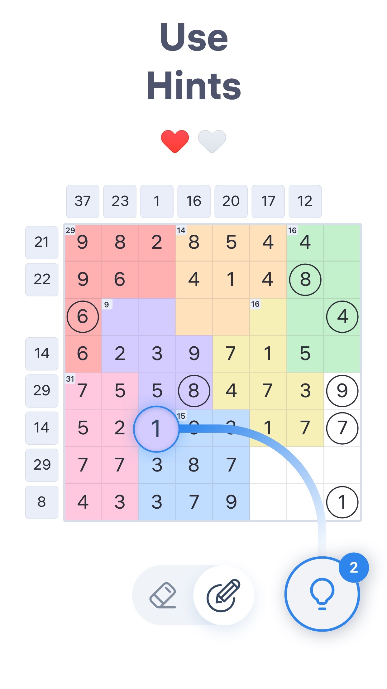 Number Sums - Numbers Game screenshot 6
