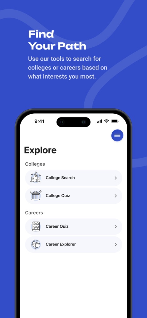 BigFuture School - This tool empowers users to navigate their post-secondary options through dedicated sections for 'College Search' and 'Career Explorer'.