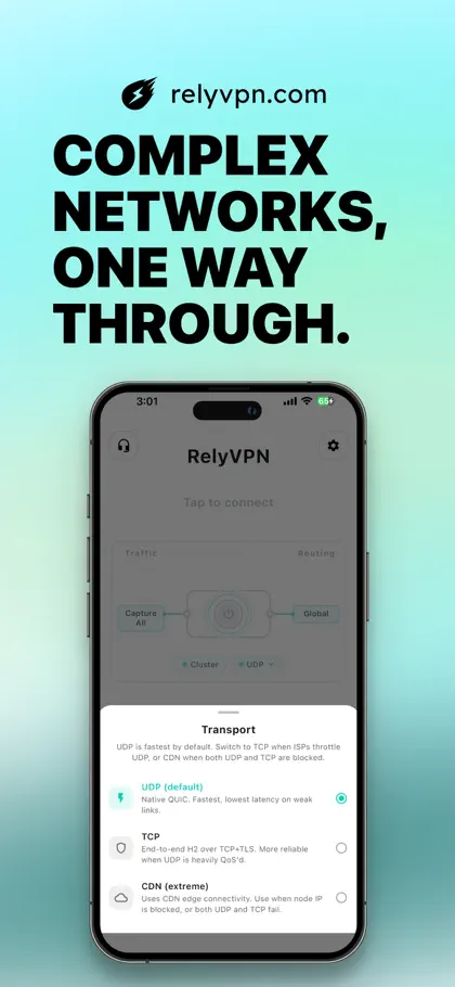 Screenshot 6 di 6 di RelyVPN, 永久福利模式,无限流量！