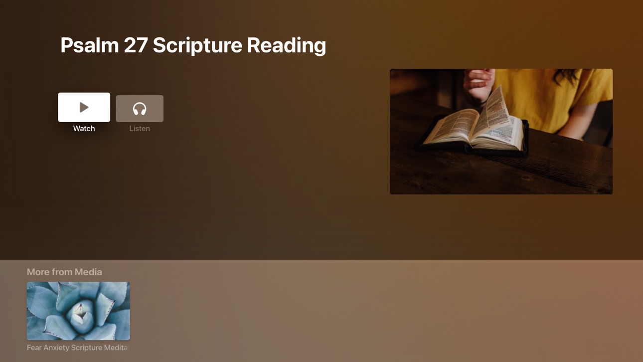 Apple TV screenshot