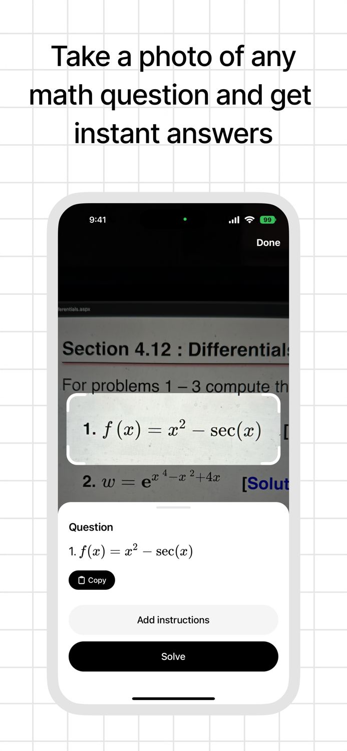 Automath AI Math Solver