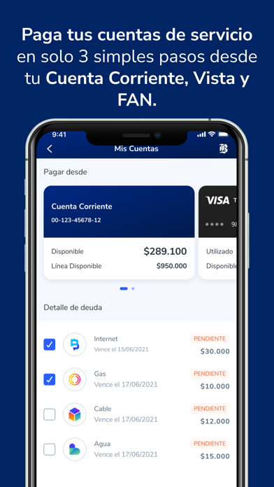 Mi Banco Chile Screenshot