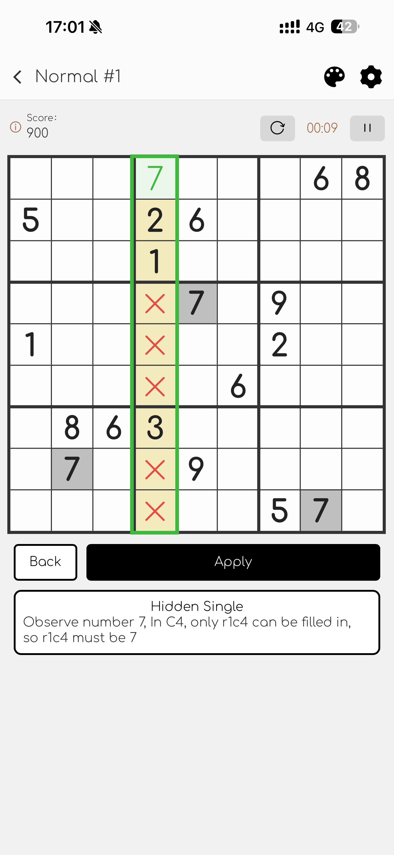 Pure-sudoku