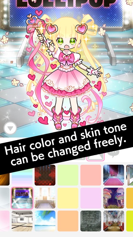 Black Lollipop -Dress Up Game screenshot 4