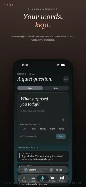 Tide: Quiet Habit Tracker screenshot 3