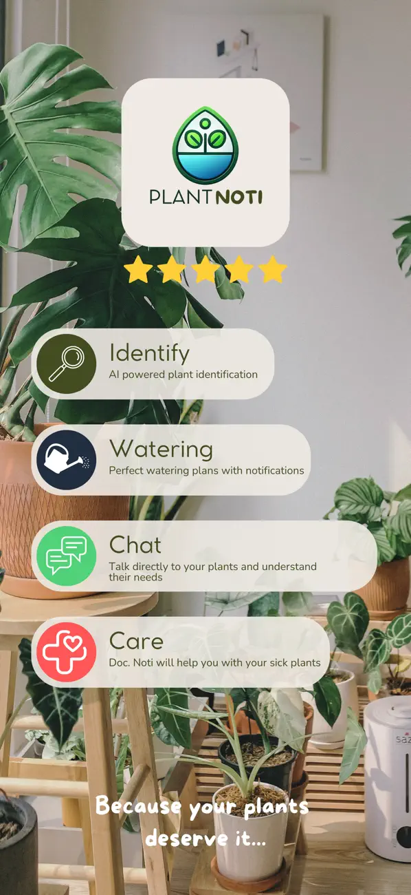 Screenshot #1 pour PlantNoti: Plant Care App