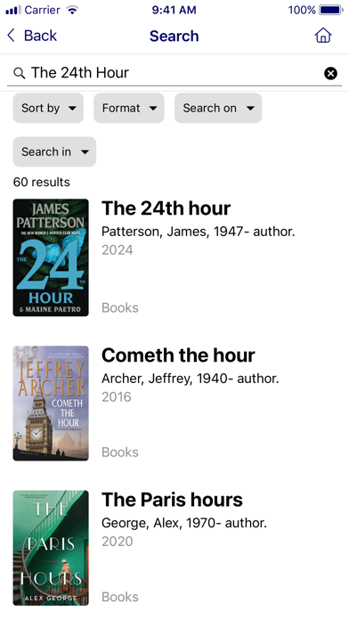 Friendswood Public Library Screenshot