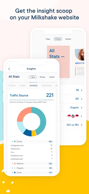 Milkshake — Website Builder iPhone screenshot 5