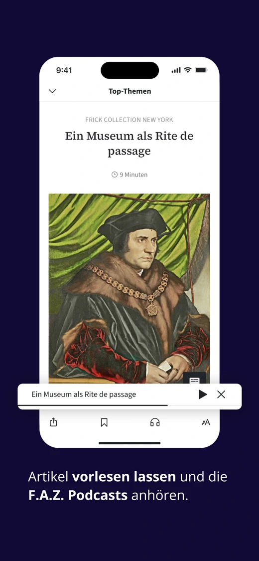 F.A.Z. Kiosk - App zur Zeitung screenshot 4