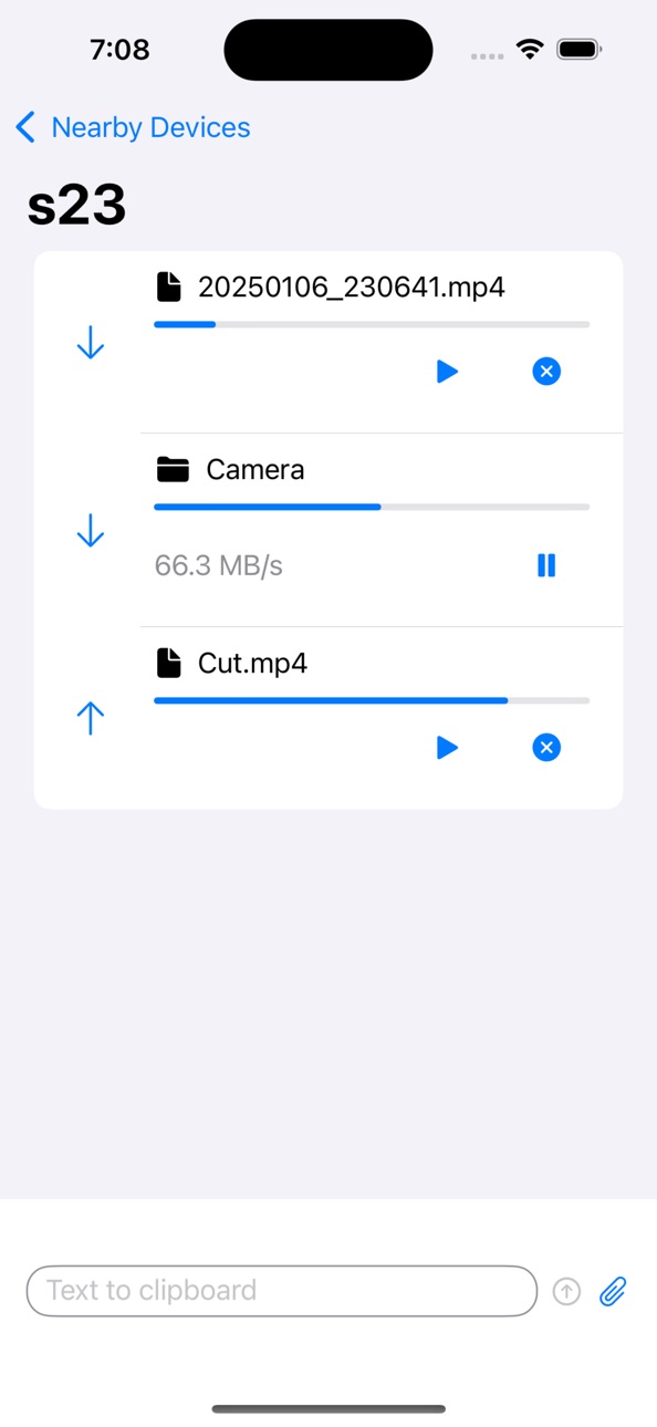 iPhone screenshot