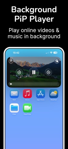 Yo Player: Skip Ads on Videos iPhone screenshot