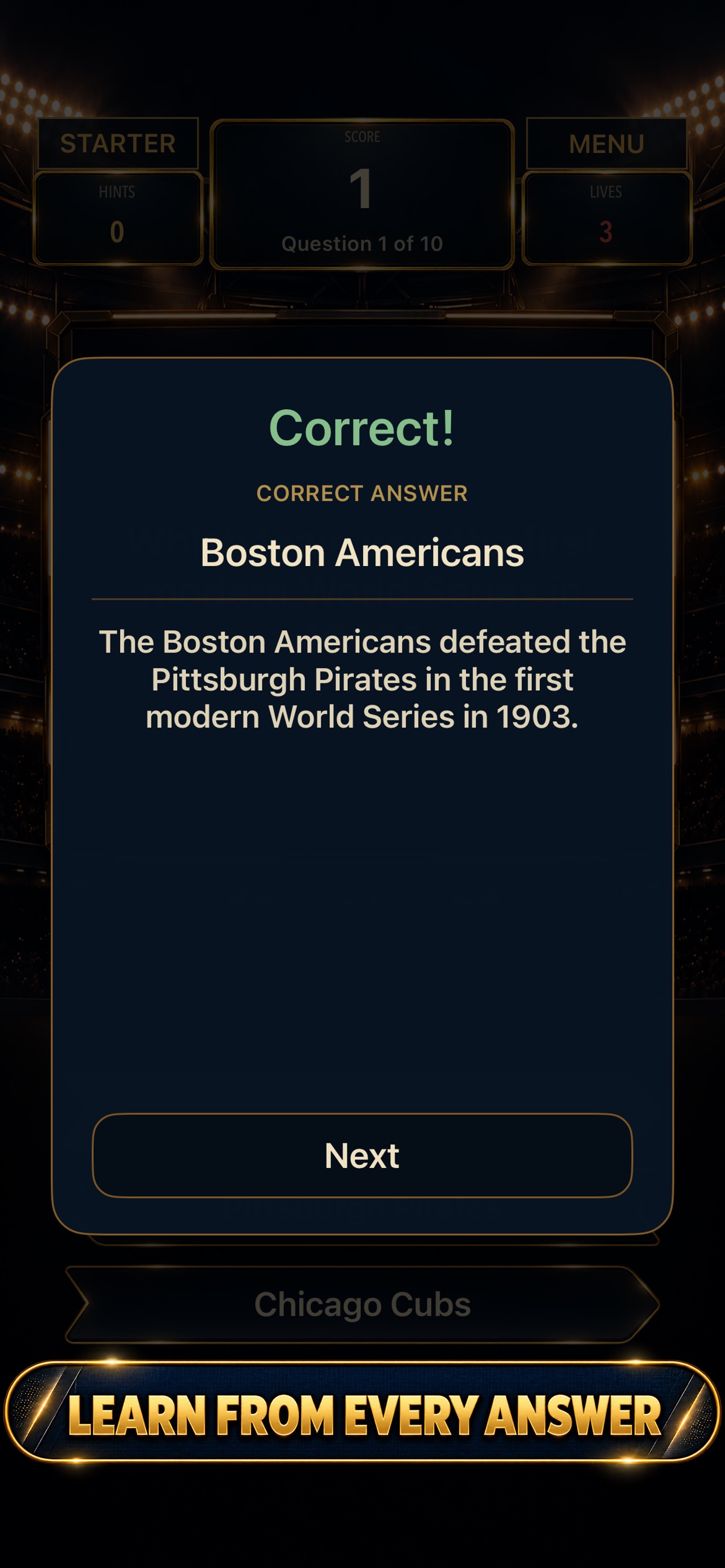 Screenshot 4 of Trophy Quiz