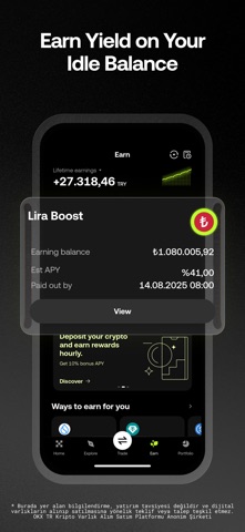 OKX TR: Buy Bitcoin & Crypto iPhone screenshot 4