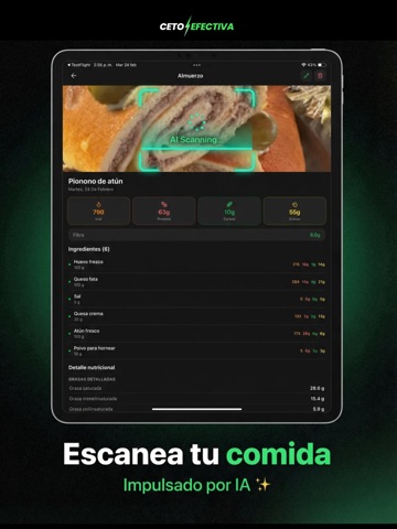 CetoEfectiva: Pérdida de peso iPad screenshot