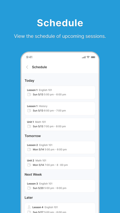 Screenshot 4 of ED World: Book Classes & More App