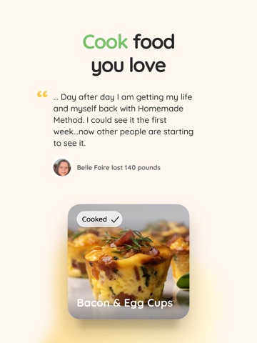 Homemade Method・Meal Planner ipad screenshot 3
