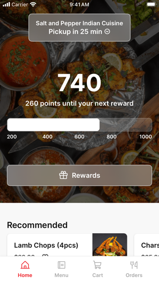 Salt and Pepper To Go iPhone screenshot 1 - Food & Drink app