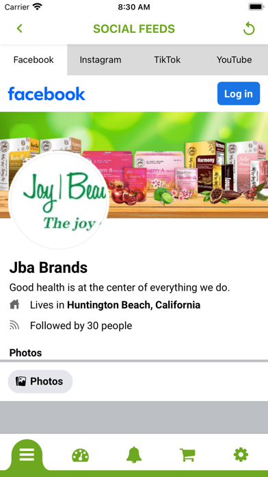 JBA Brands Screenshot