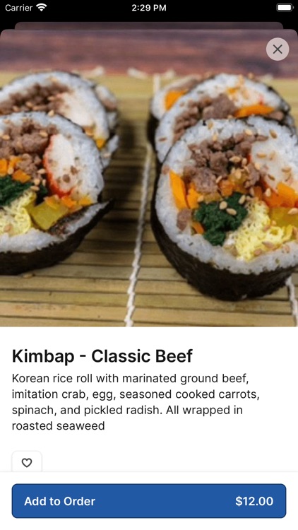 Sue’s Kimbap House